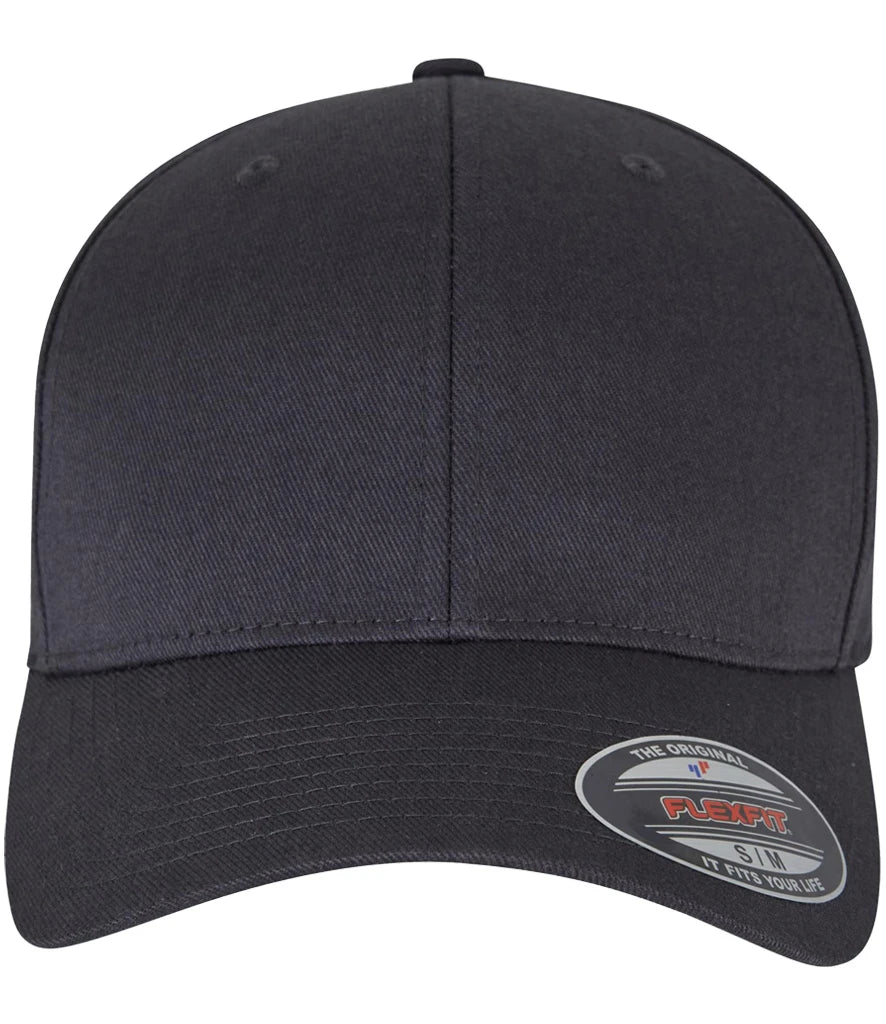 Flexfit Wooly Combed Cap — Charcoal