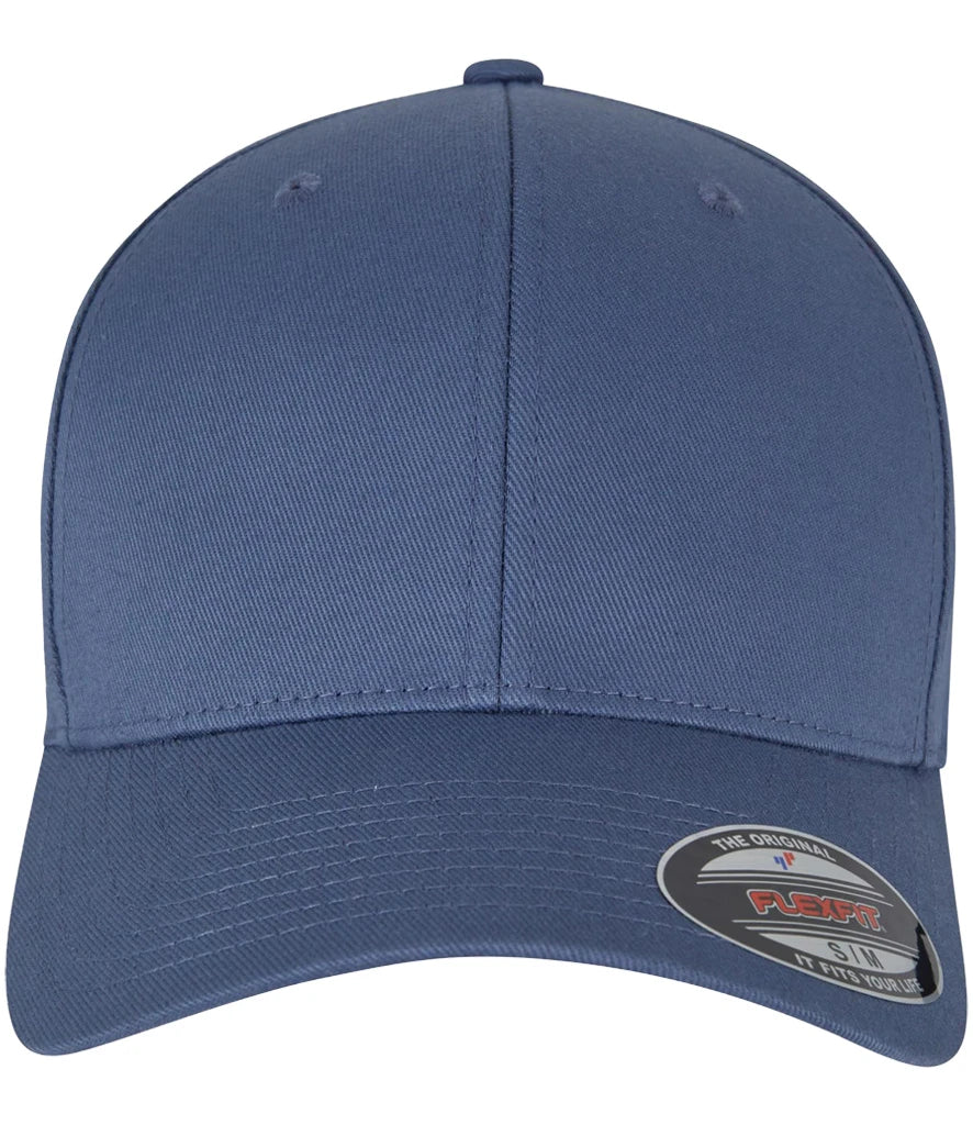 Flexfit Wooly Combed Cap — China Blue