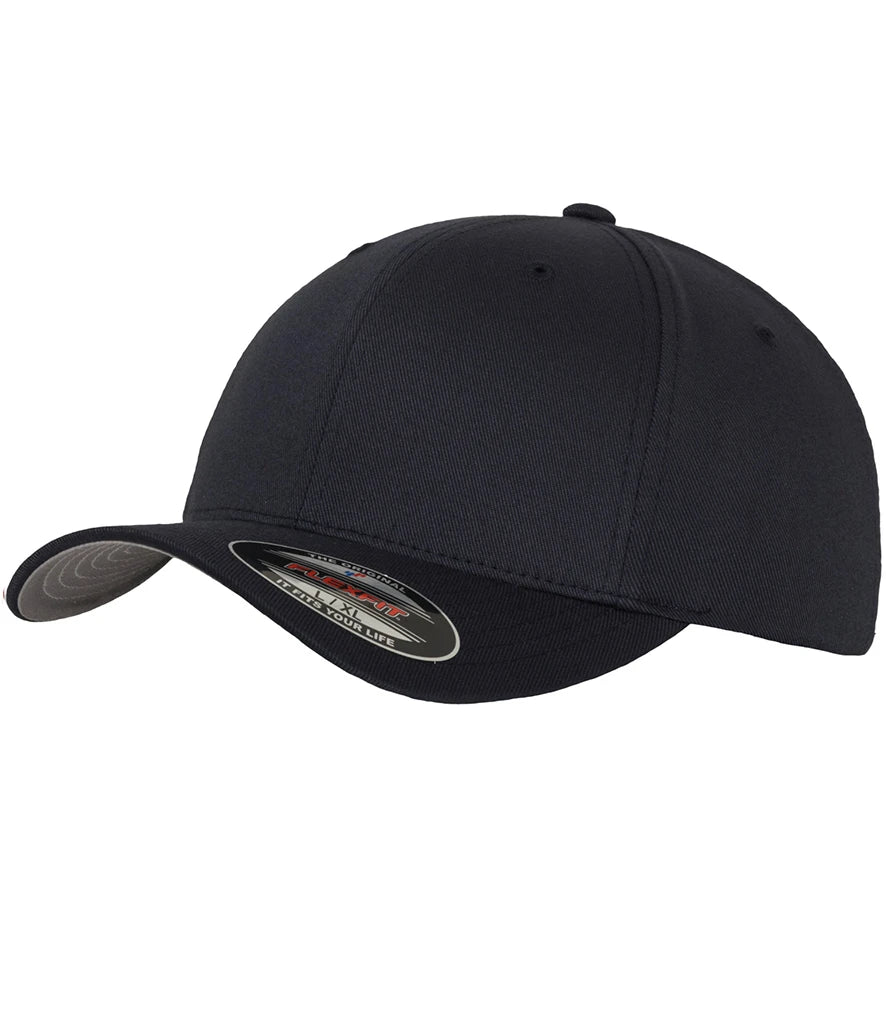 Flexfit Wooly Combed Cap — Dark Navy
