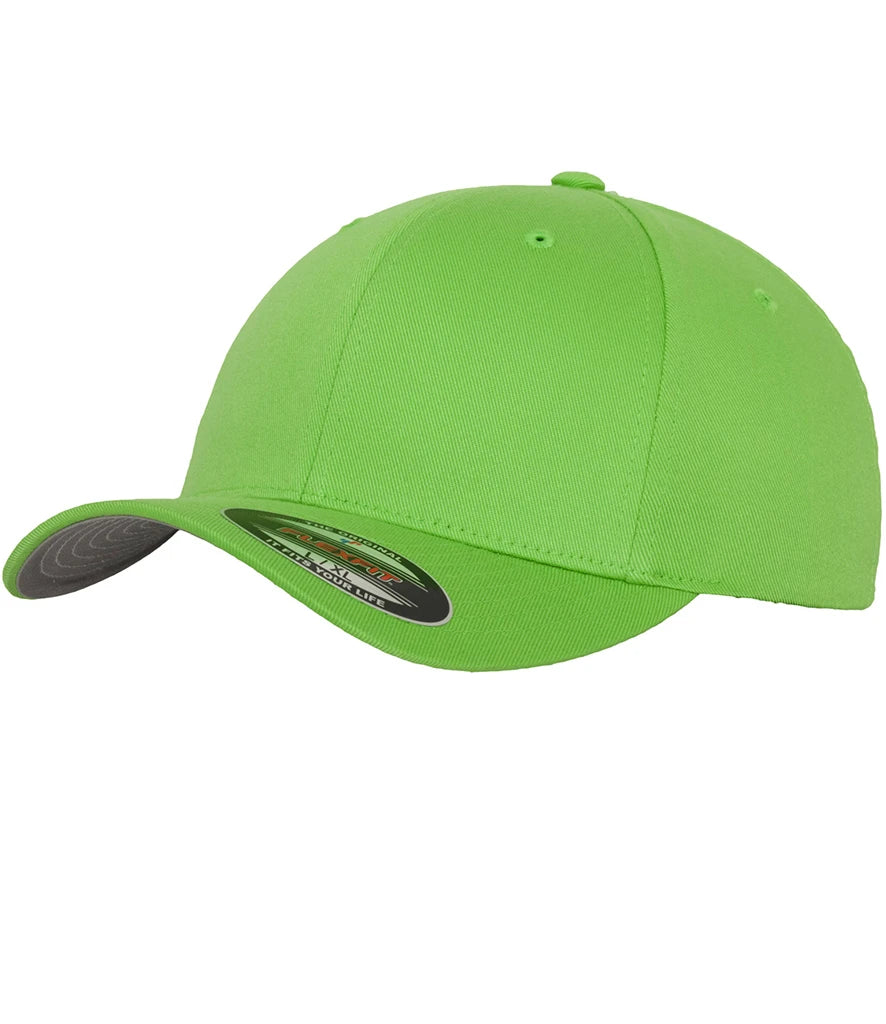 Flexfit Wooly Combed Cap — Fresh Green