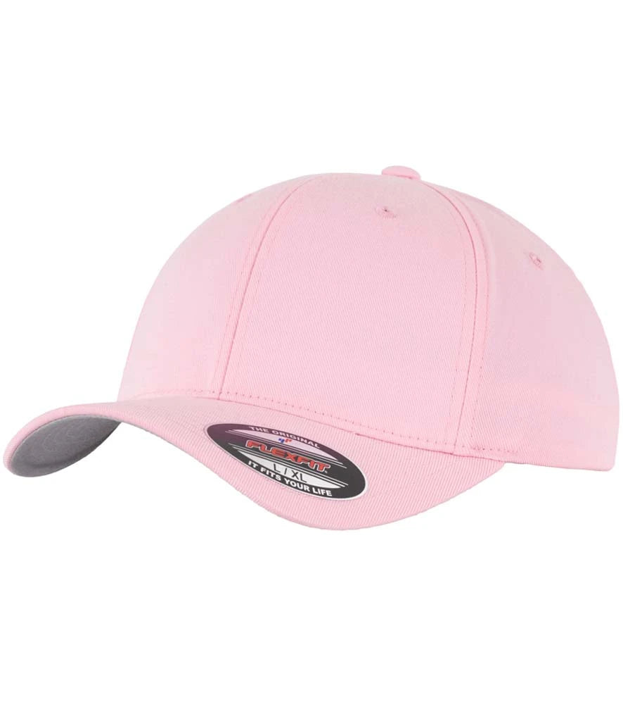 Flexfit Wooly Combed Cap — Pink