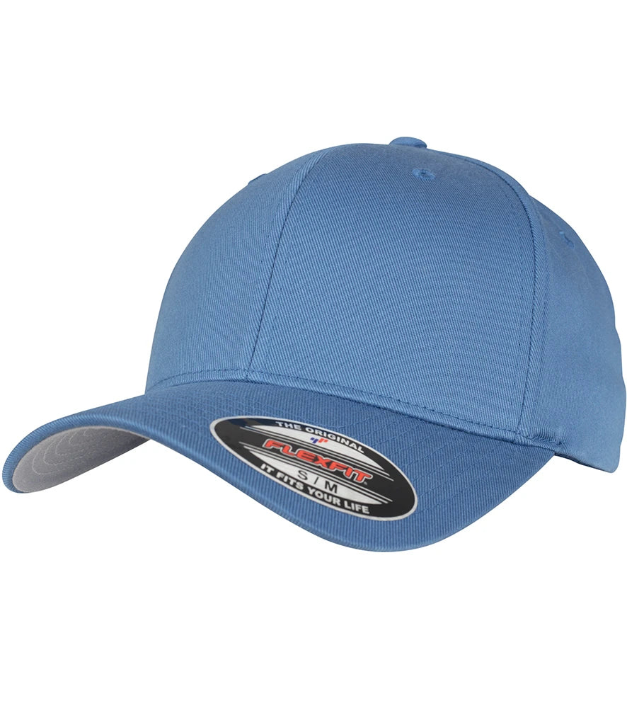 Flexfit Wooly Combed Cap — Slate Blue