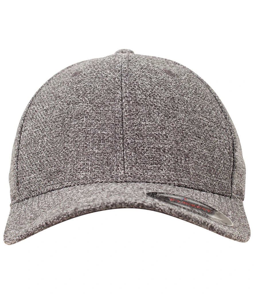 Flexfit Melange Cap — Dark Heather Grey