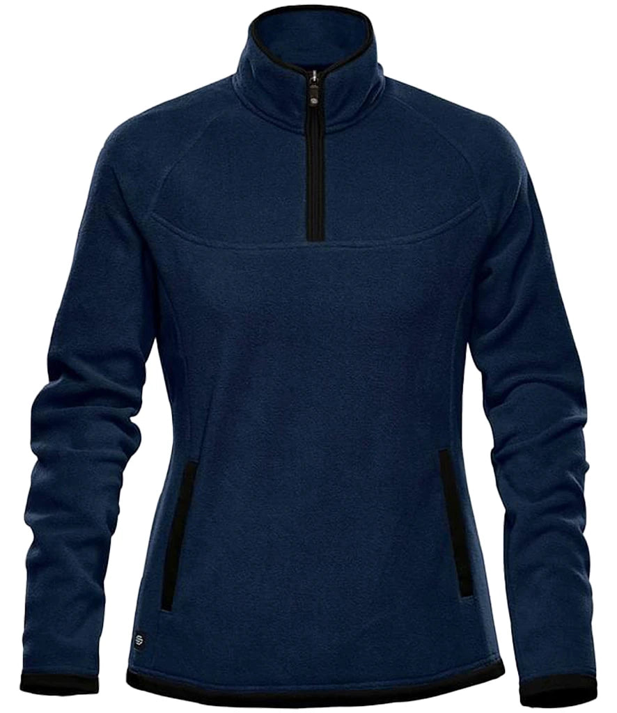 Stormtech Ladies Shasta Tech 1/4 Zip Fleece — Navy