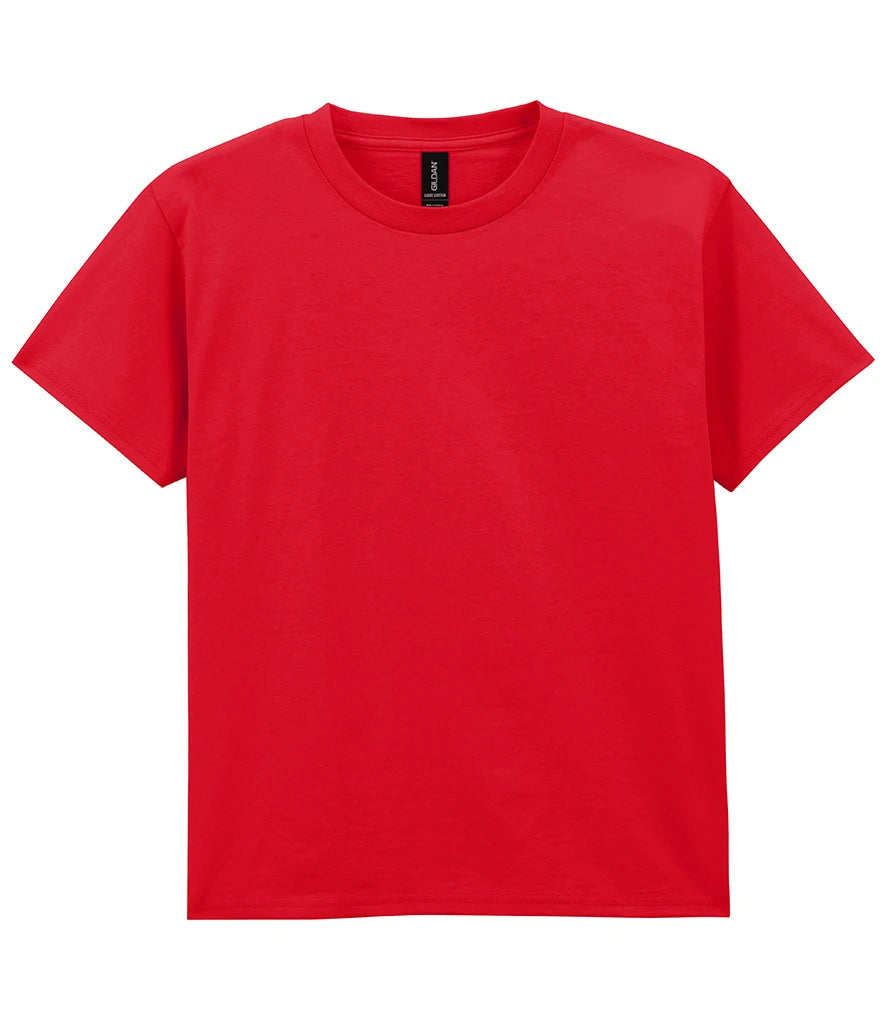 Gildan Kids Light Cotton T-Shirt — Red