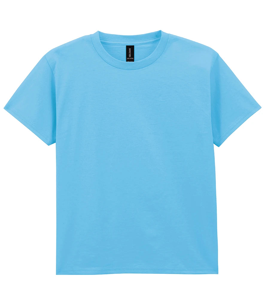 Gildan Kids Light Cotton T-Shirt — Sky Blue