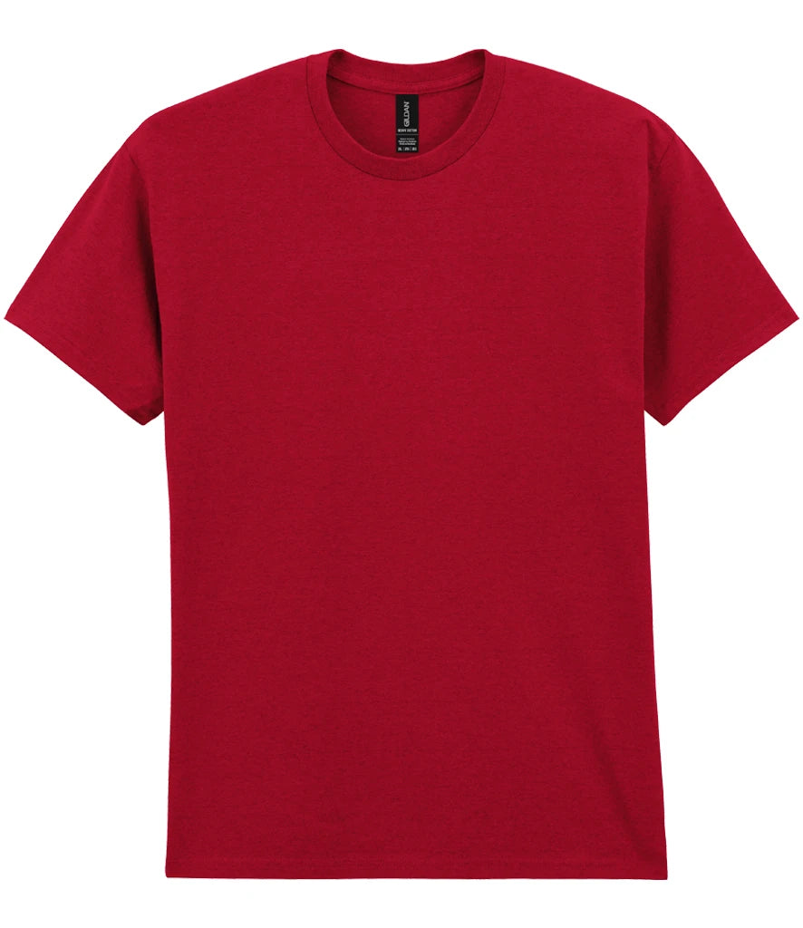 Gildan Heavy Cotton™ T-Shirt — Antique Cherry Red