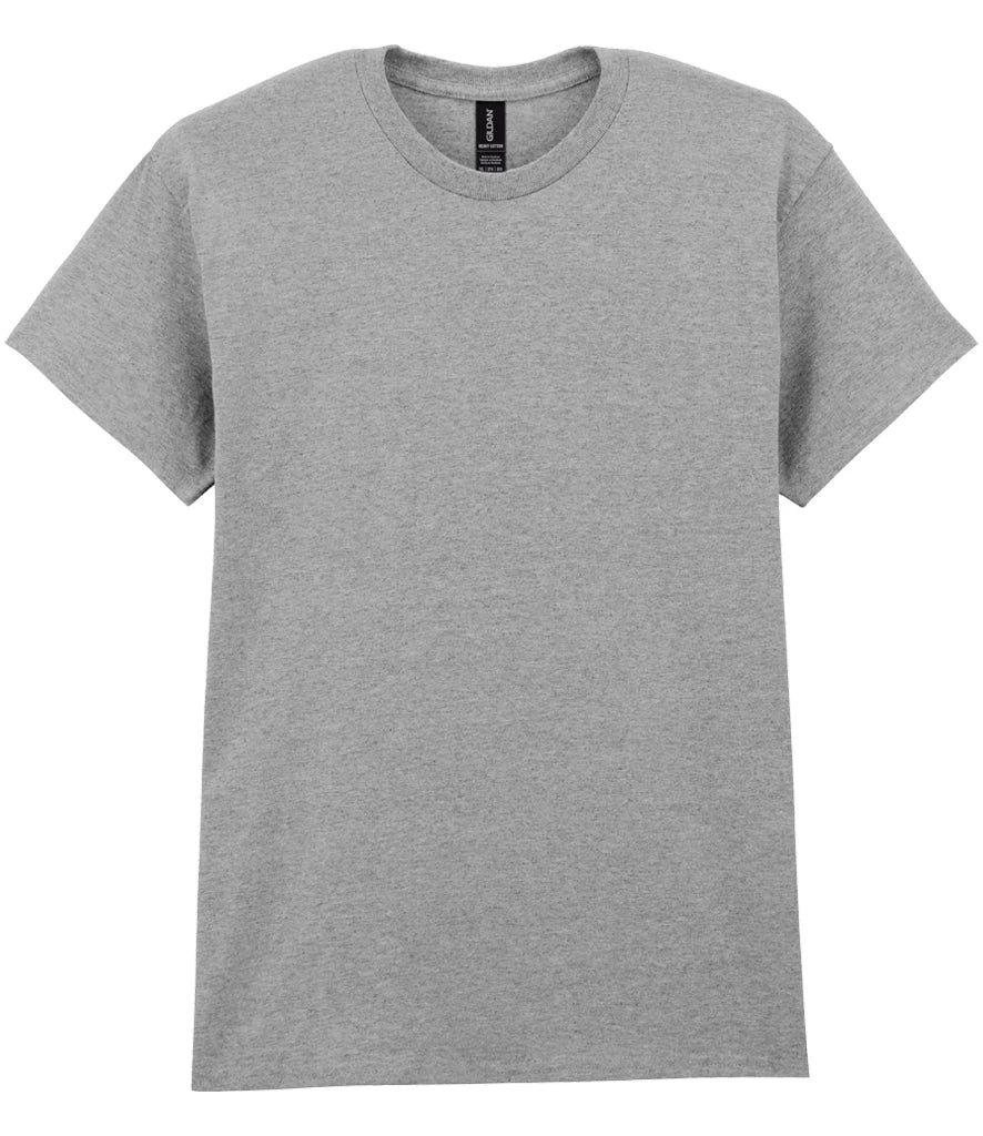Gildan Heavy Cotton T-Shirt in Sport Grey, front view