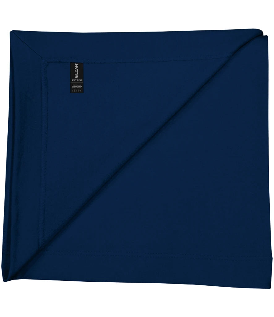 Gildan HeavyBlend™ Fleece Stadium Blanket — Navy