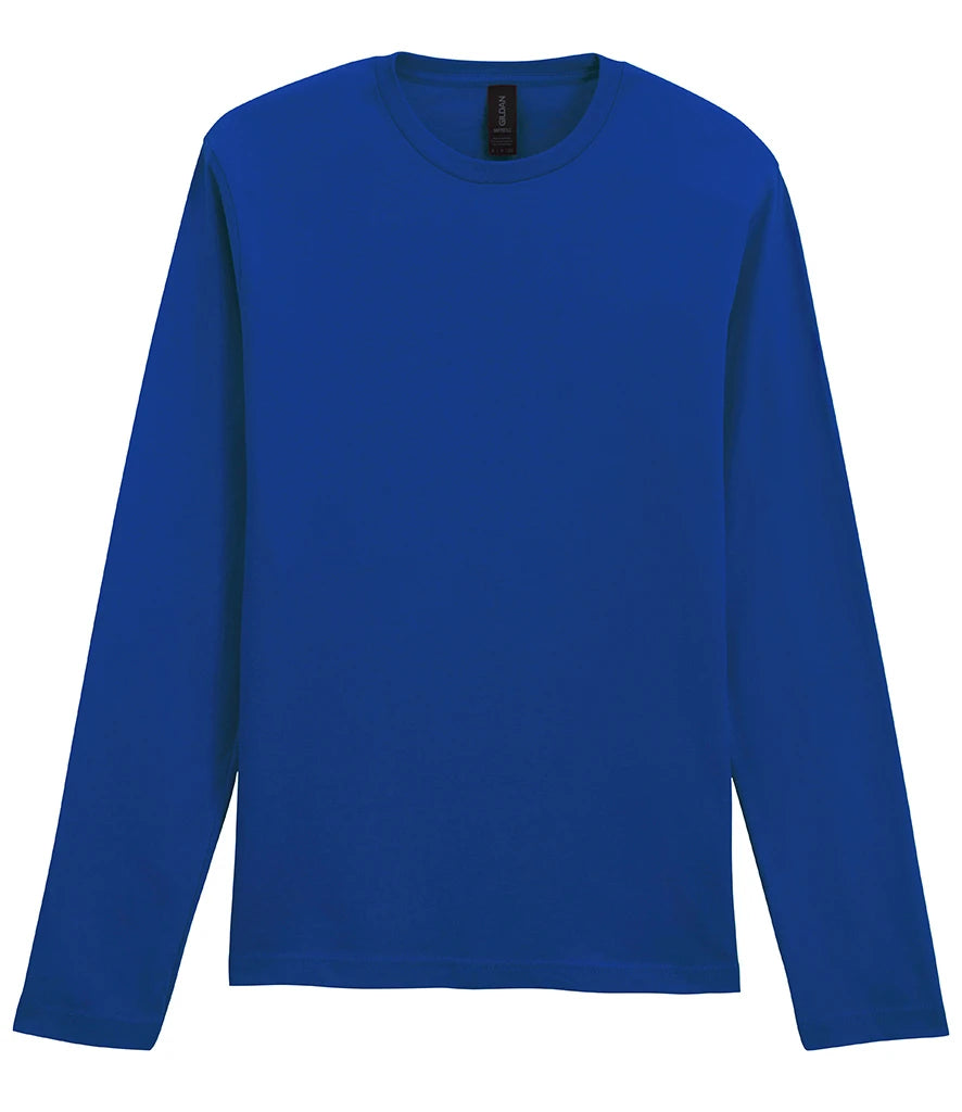 Gildan SoftStyle® Long Sleeve T-Shirt — Fan Deep Royal