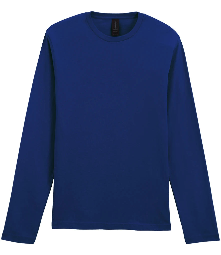 Gildan SoftStyle® Long Sleeve T-Shirt — Navy