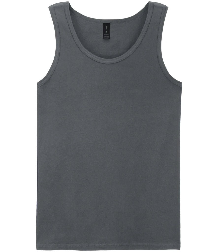 Gildan SoftStyle® Tank Top — Charcoal