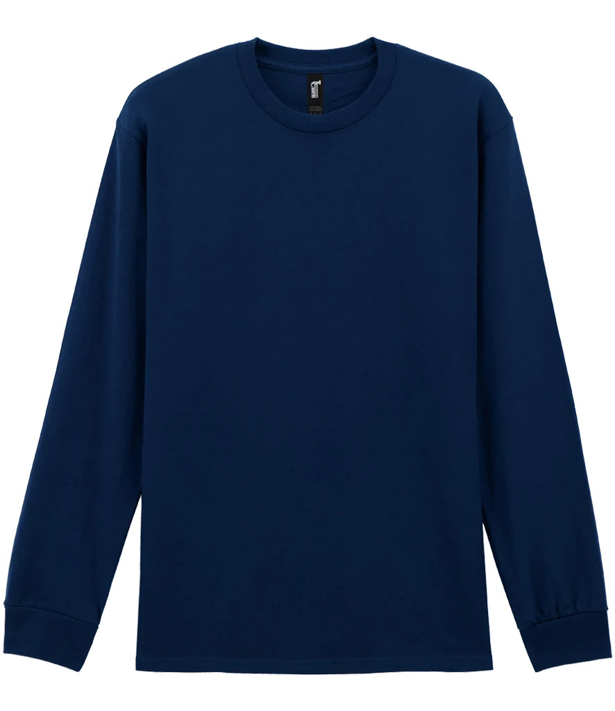 Gildan Hammer Heavyweight Long Sleeve T-Shirt — Sport Dark Navy
