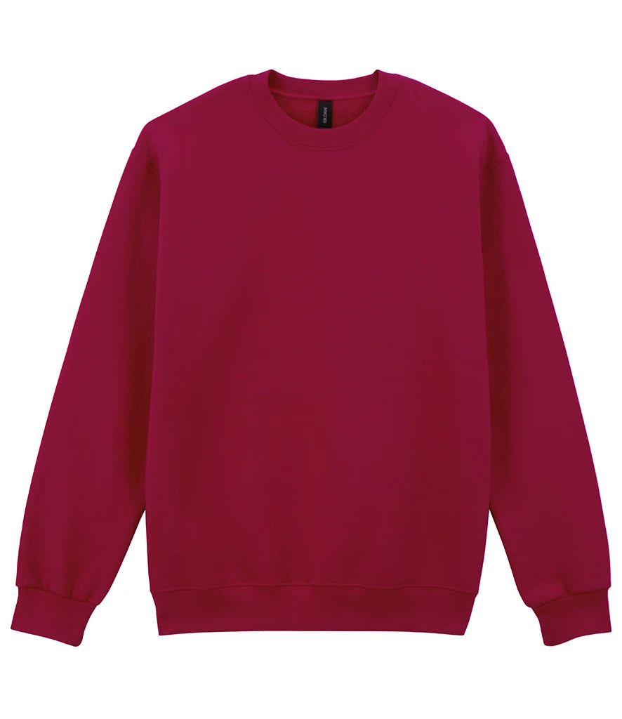 Gildan Hammer Maxweight Crew Sweatshirt — Cherry Red