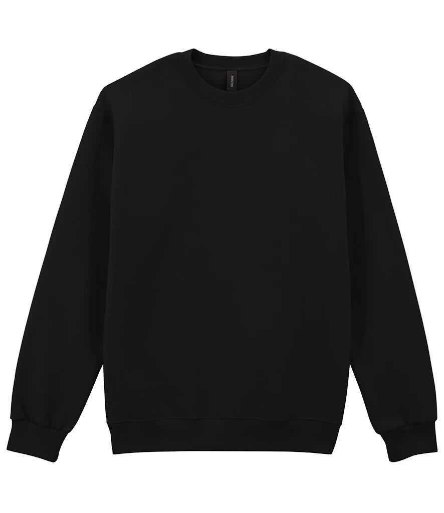 Gildan Hammer Maxweight Crew Sweatshirt — Pitch Black