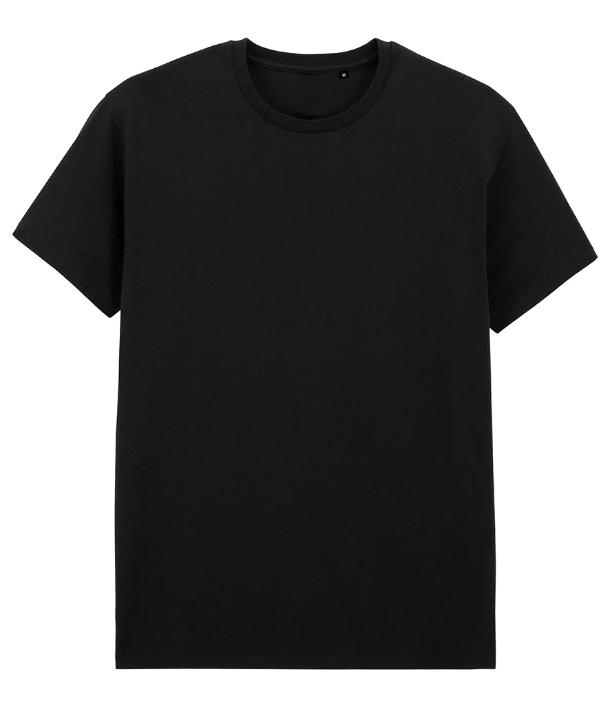 Gildan Light Cotton No Label T-Shirt — Black