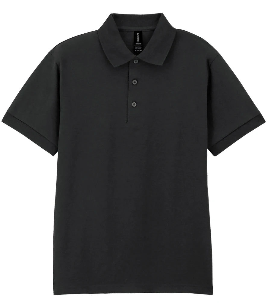Gildan DryBlend® Jersey Polo Shirt — Black