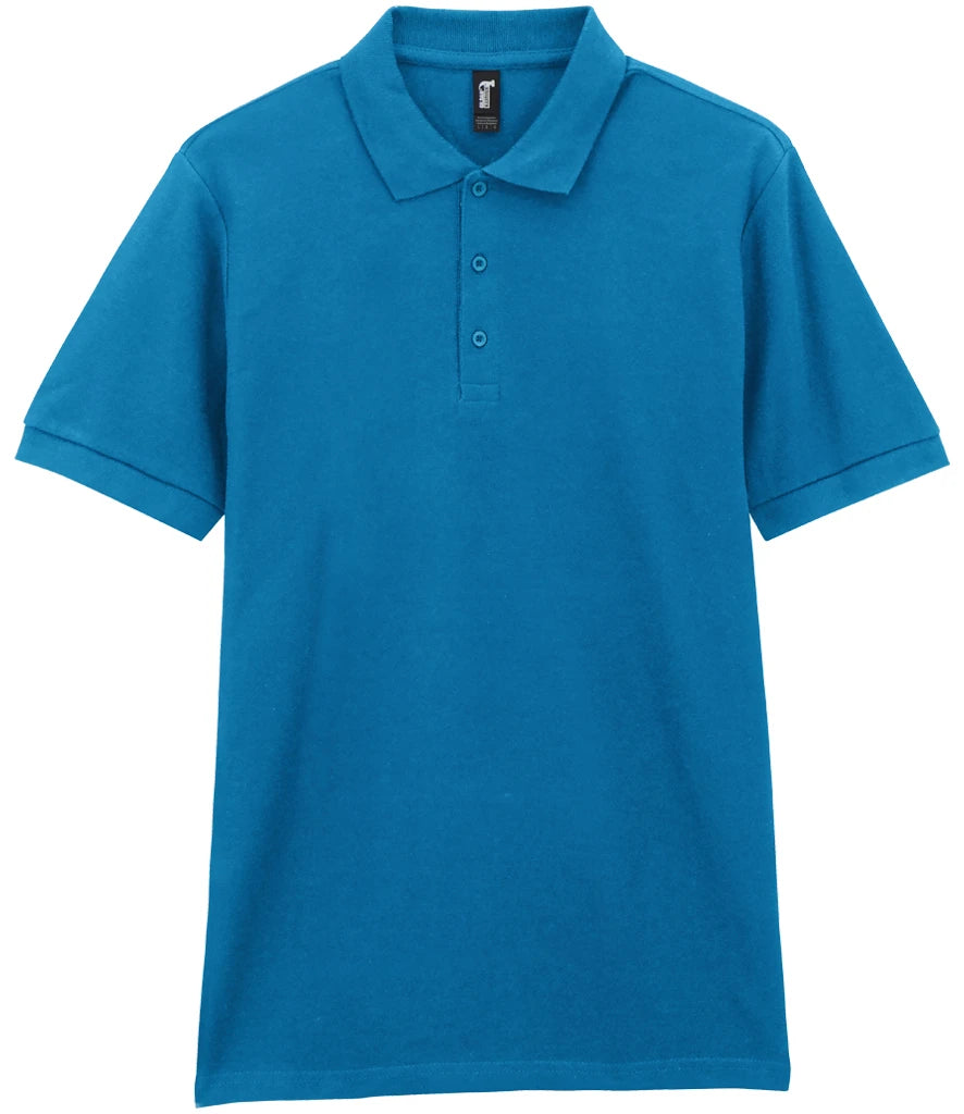 Gildan Hammer Piqué Polo Shirt — Sapphire Blue