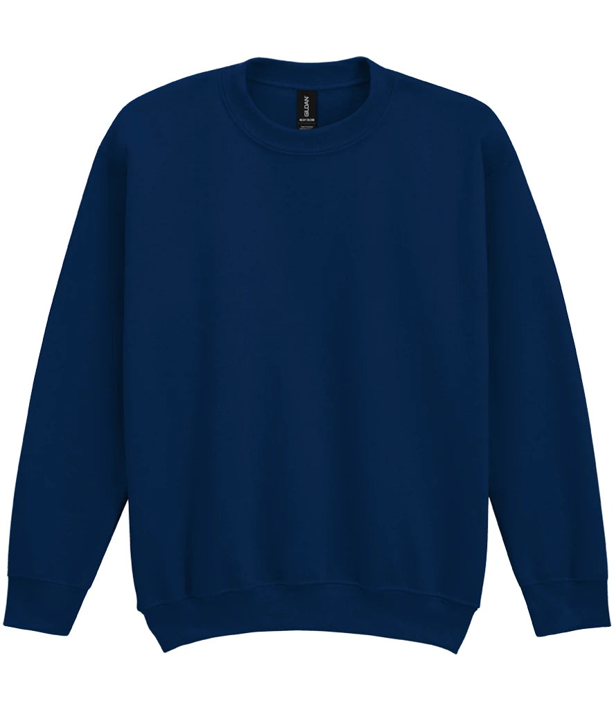 Gildan Kids Heavy Blend™ Drop Shoulder Sweatshirt — Navy
