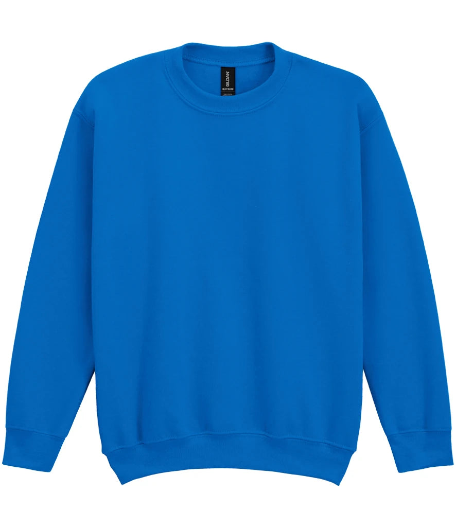 Gildan Kids Heavy Blend™ Drop Shoulder Sweatshirt — Royal Blue