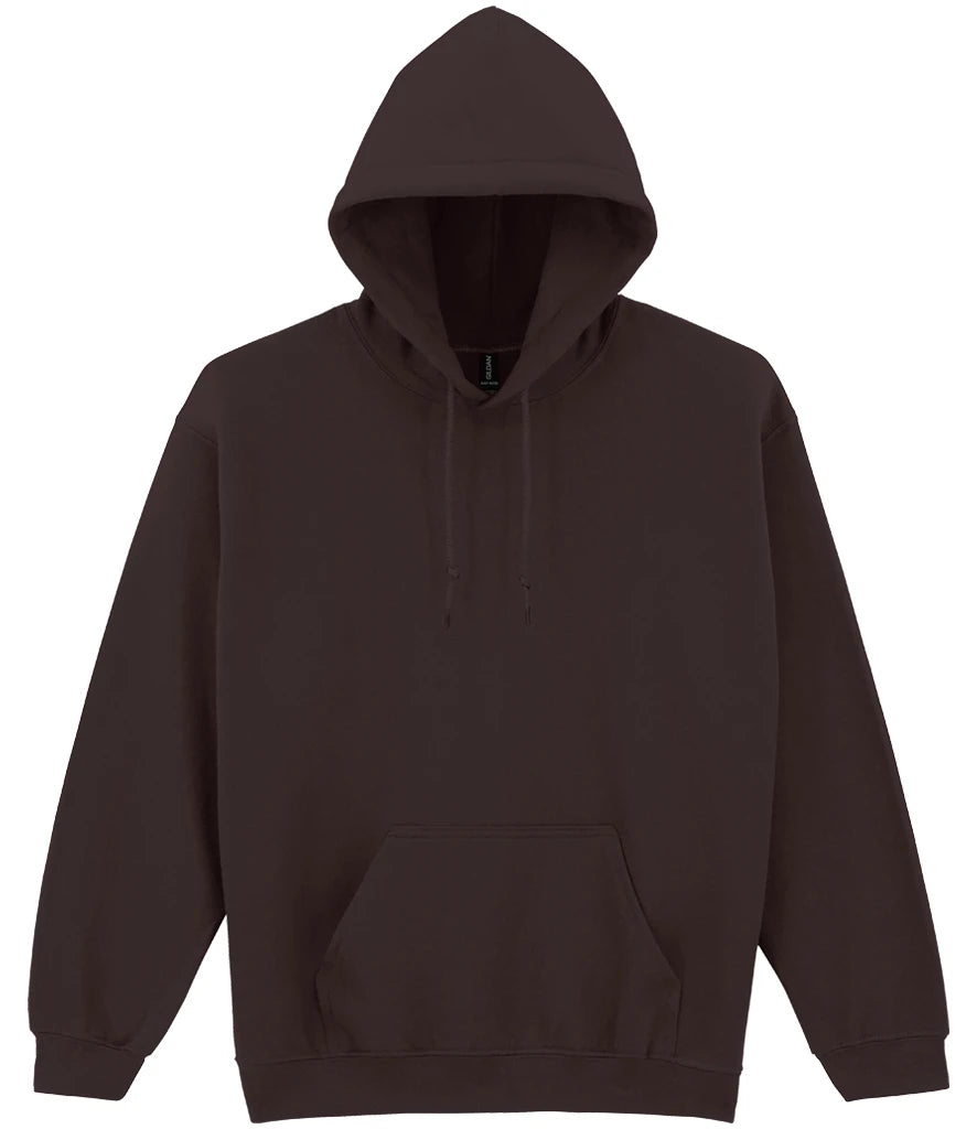 Gildan Heavy Blend™ Hooded Sweatshirt — Dark Chocolate