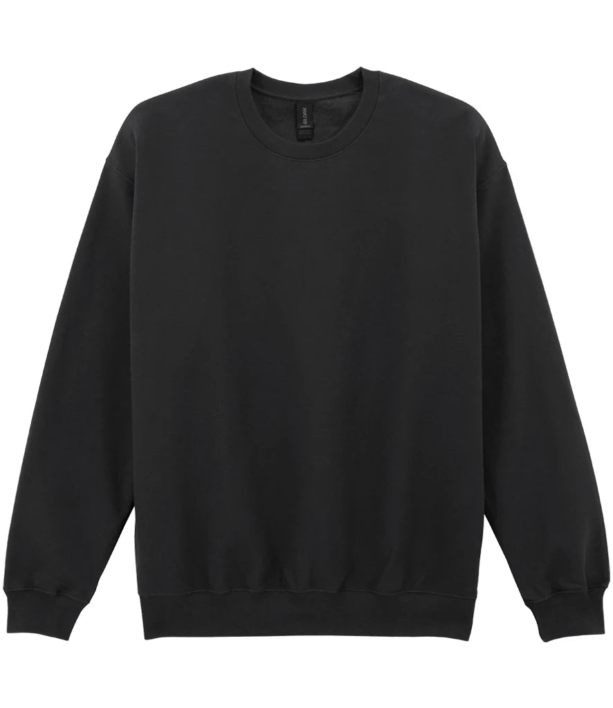 Gildan SoftStyle® Midweight Crew Neck Sweatshirt — Black