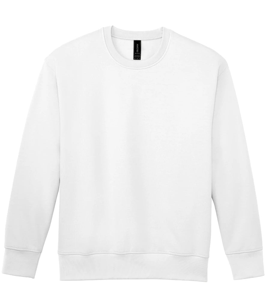 Gildan SoftStyle® Midweight Crew Neck Sweatshirt — White