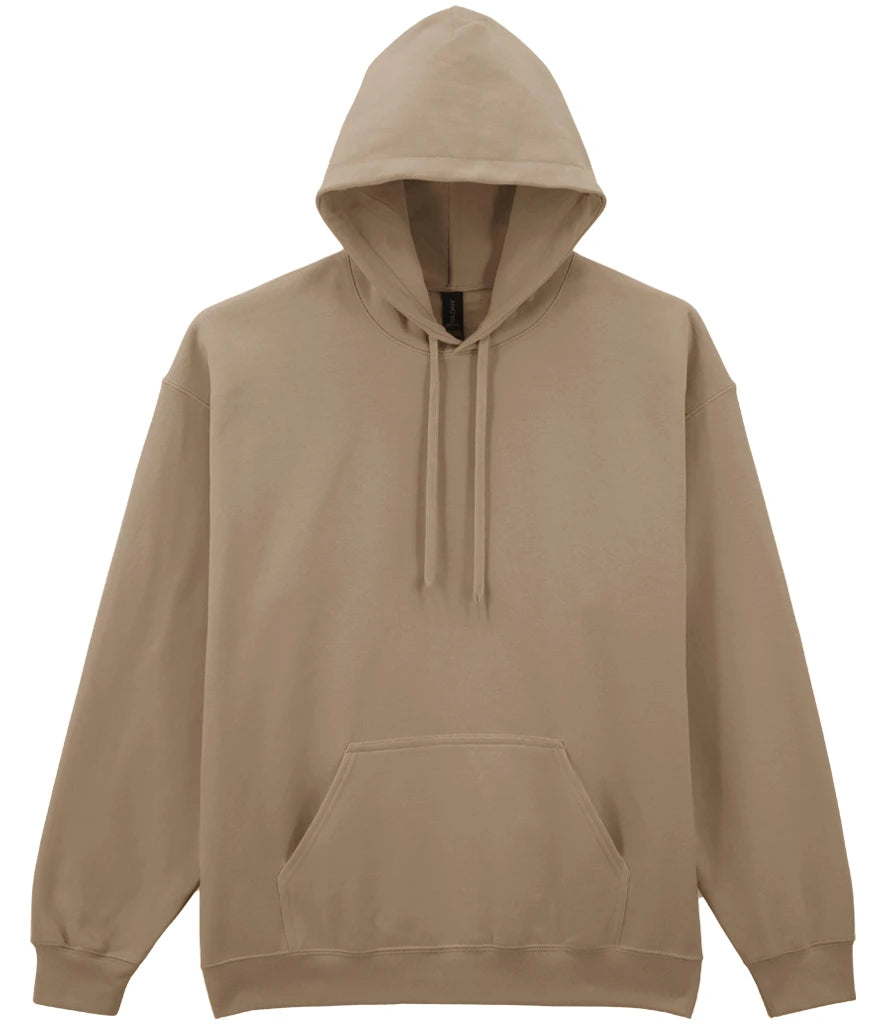 Gildan SoftStyle® Midweight Hooded Sweatshirt — Brown Savana