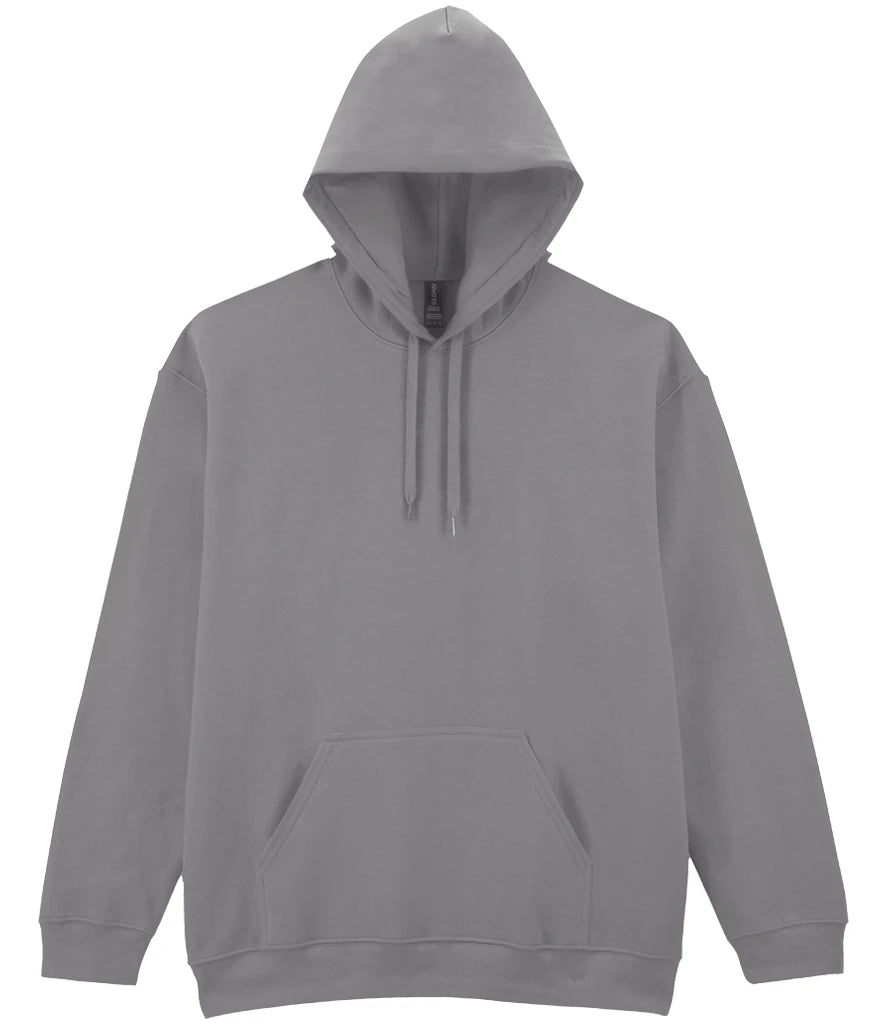 Gildan SoftStyle® Midweight Hooded Sweatshirt — Cement