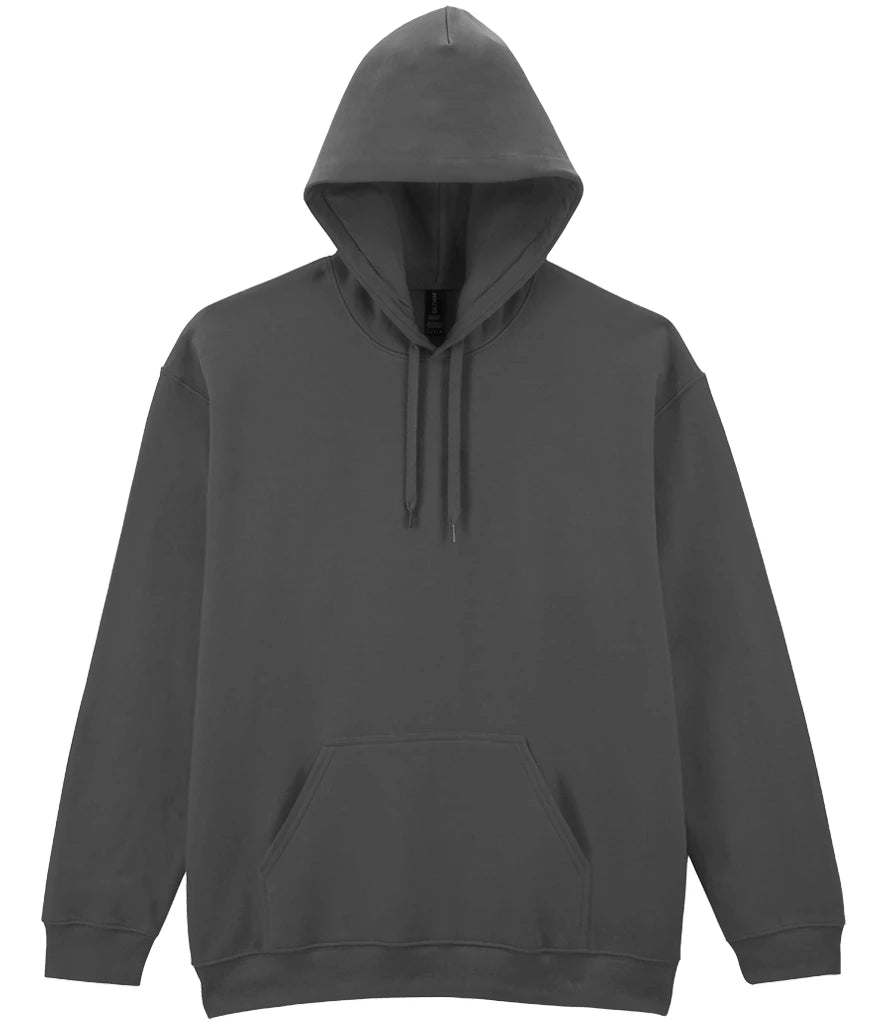 Gildan SoftStyle® Midweight Hooded Sweatshirt — Charcoal