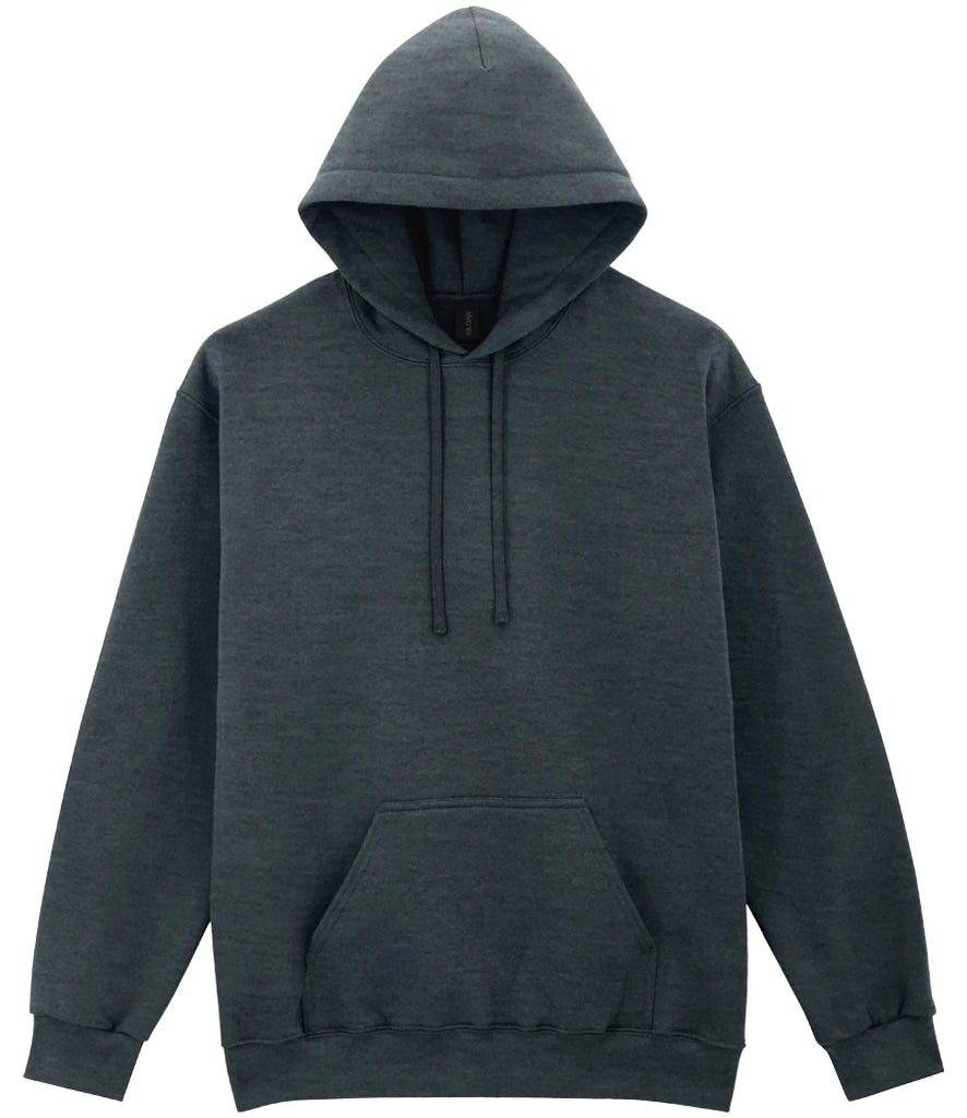 Gildan SoftStyle® Midweight Hooded Sweatshirt — Dark Heather