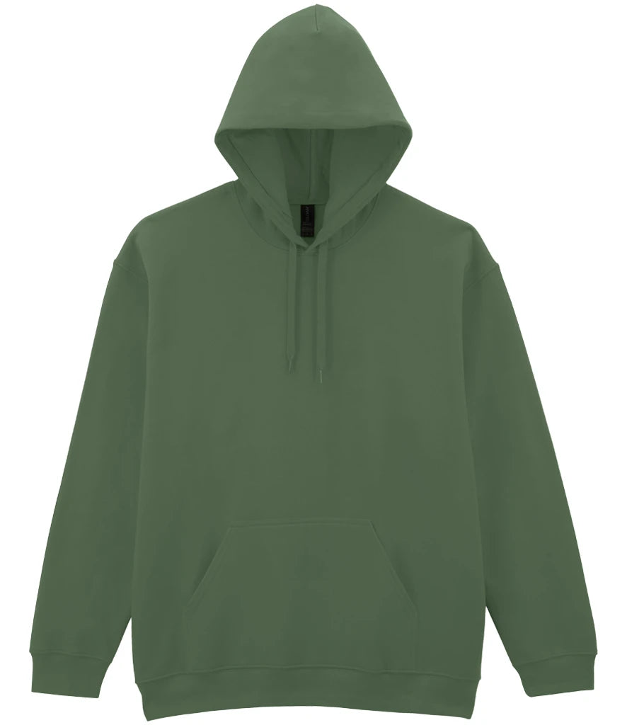 Gildan SoftStyle® Midweight Hooded Sweatshirt — Military Green