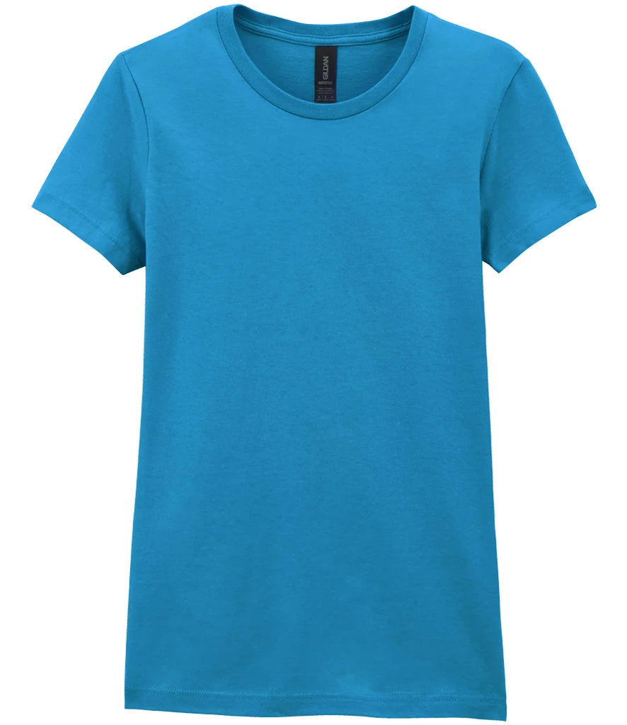 Gildan Ladies SoftStyle® T-Shirt — Antique Sapphire