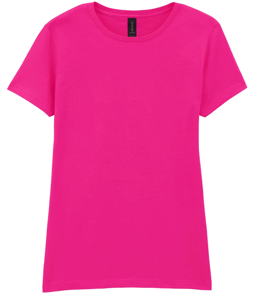 Gildan Ladies SoftStyle® T-Shirt — Azalea