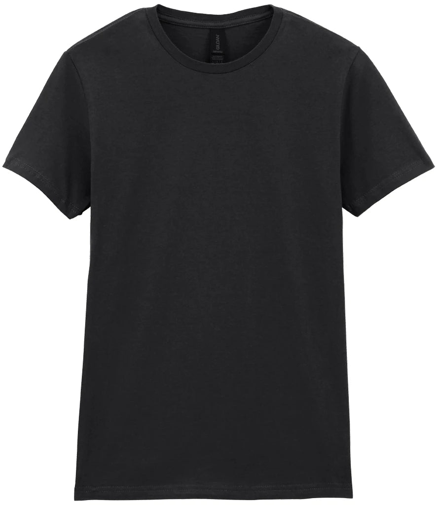 Gildan Ladies SoftStyle® T-Shirt — Black