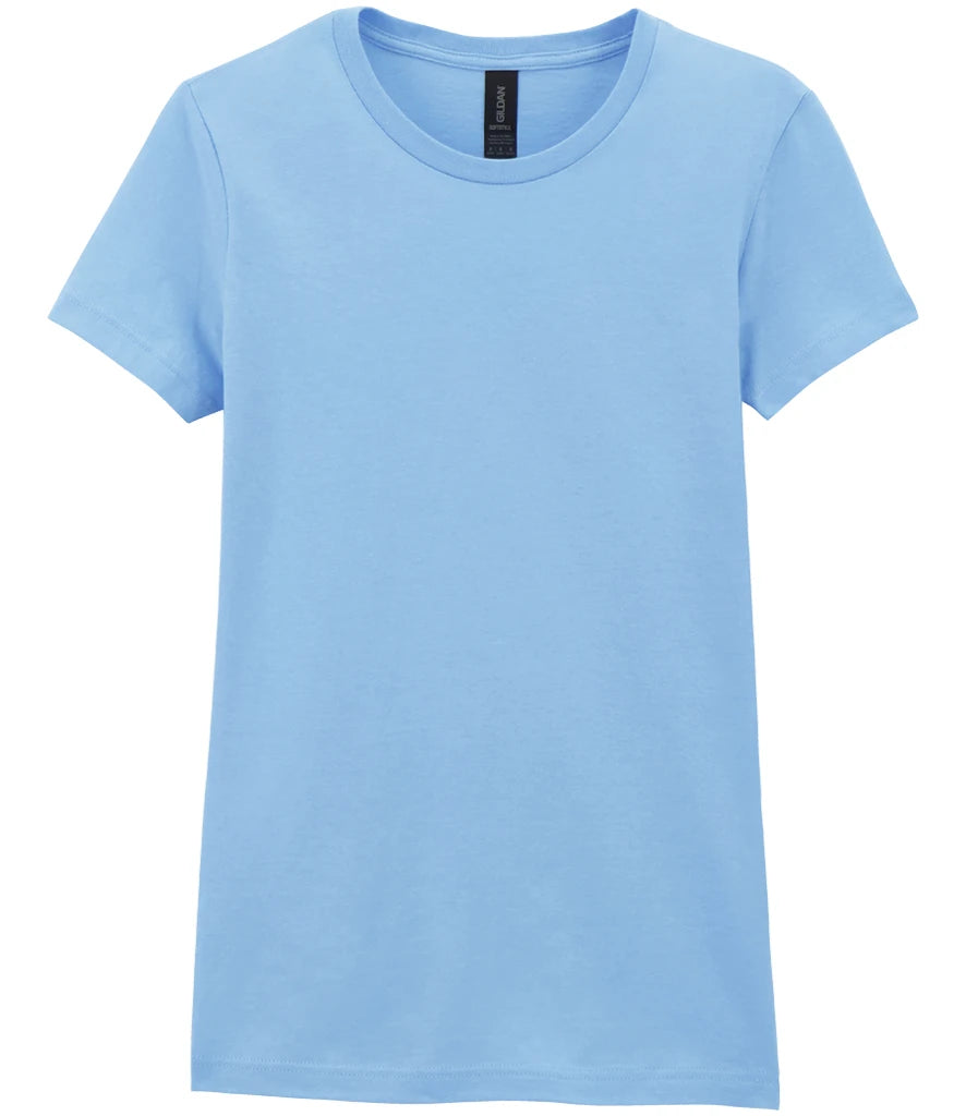 Gildan Ladies SoftStyle® T-Shirt — Light Blue