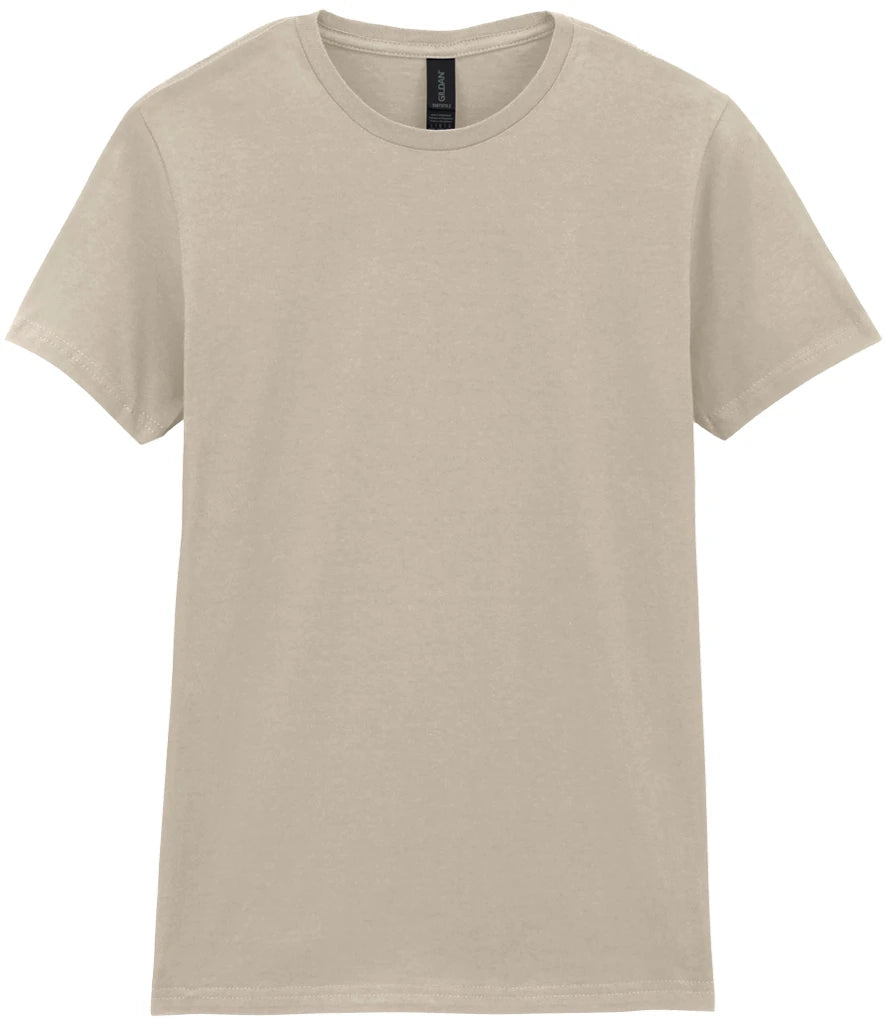Gildan Ladies SoftStyle® T-Shirt — Sand