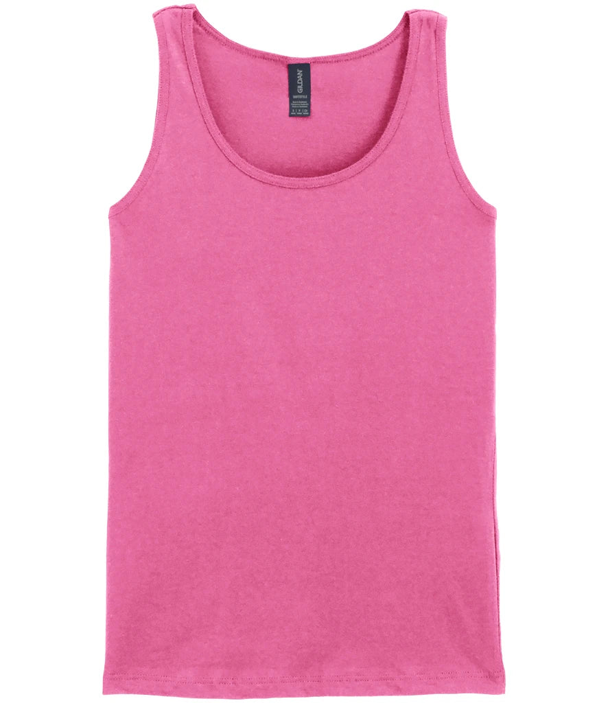 Gildan Ladies SoftStyle® Tank Top — Azalea