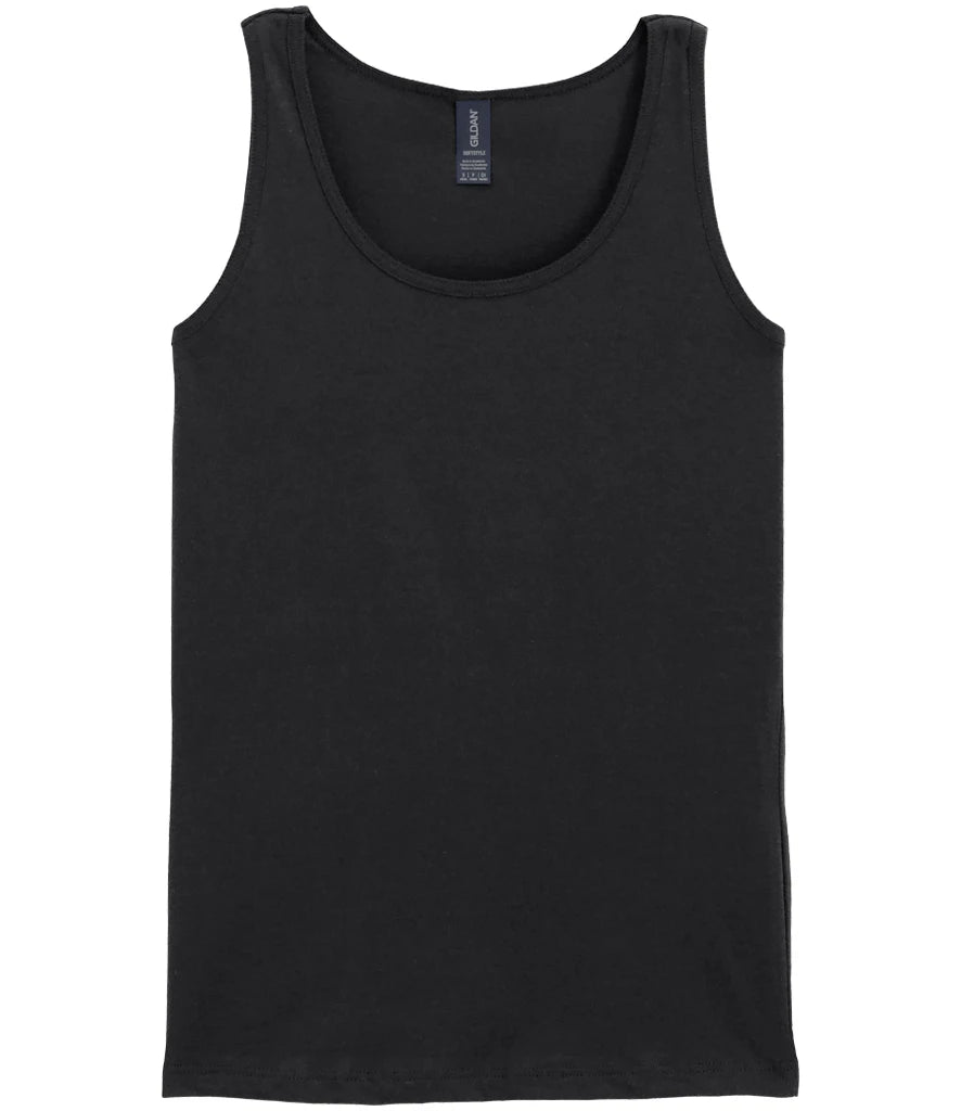 Gildan Ladies SoftStyle® Tank Top — Black