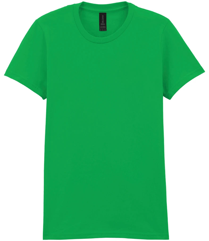 Gildan Ladies SoftStyle® Midweight T-Shirt — Irish Green