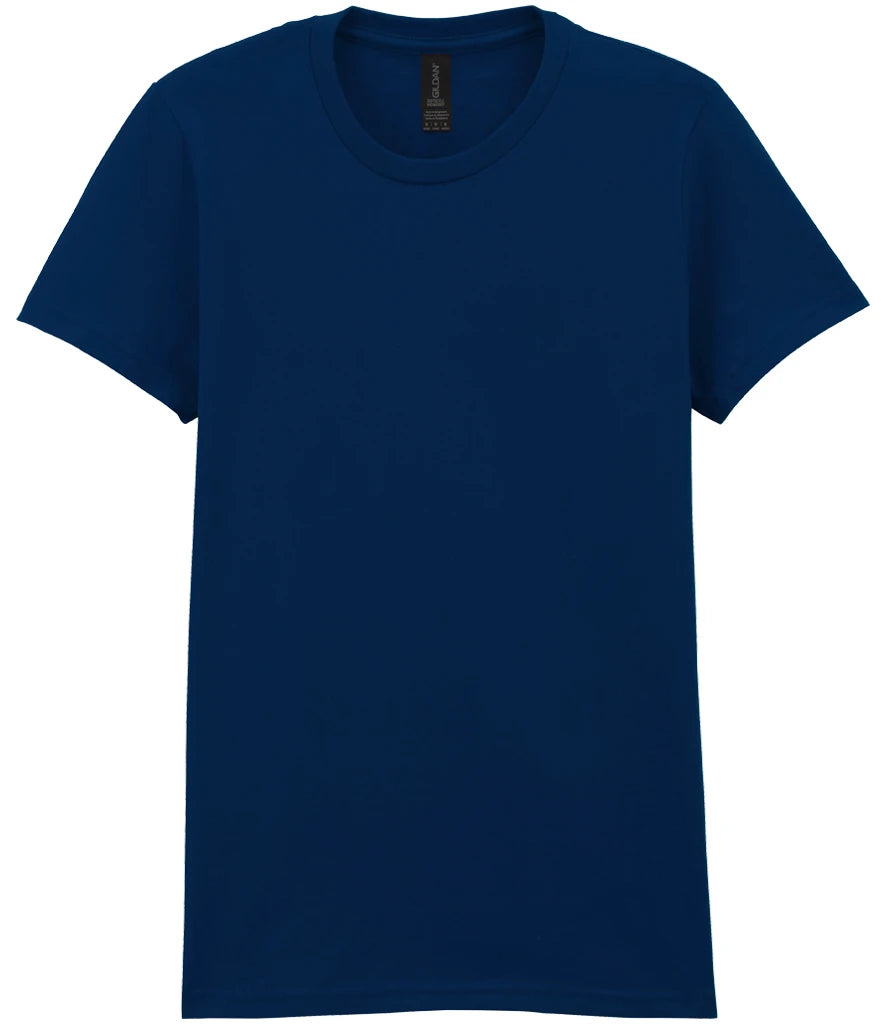 Gildan Ladies SoftStyle® Midweight T-Shirt — Navy