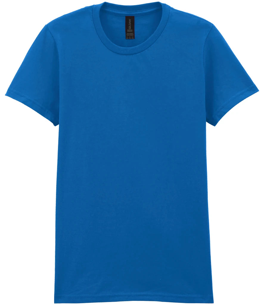 Gildan Ladies SoftStyle® Midweight T-Shirt — Royal Blue
