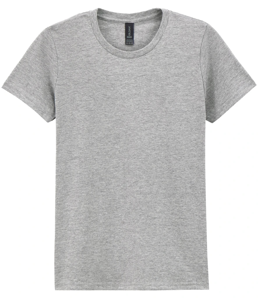 Gildan Ladies SoftStyle® Midweight T-Shirt — Sport Grey