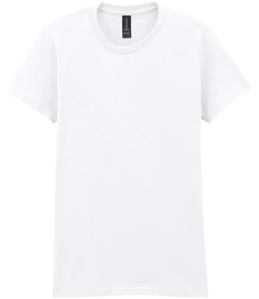 Gildan Ladies SoftStyle® Midweight T-Shirt — White