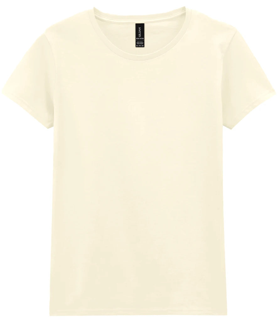 Gildan Ladies Heavy Cotton™ T-Shirt — Off White
