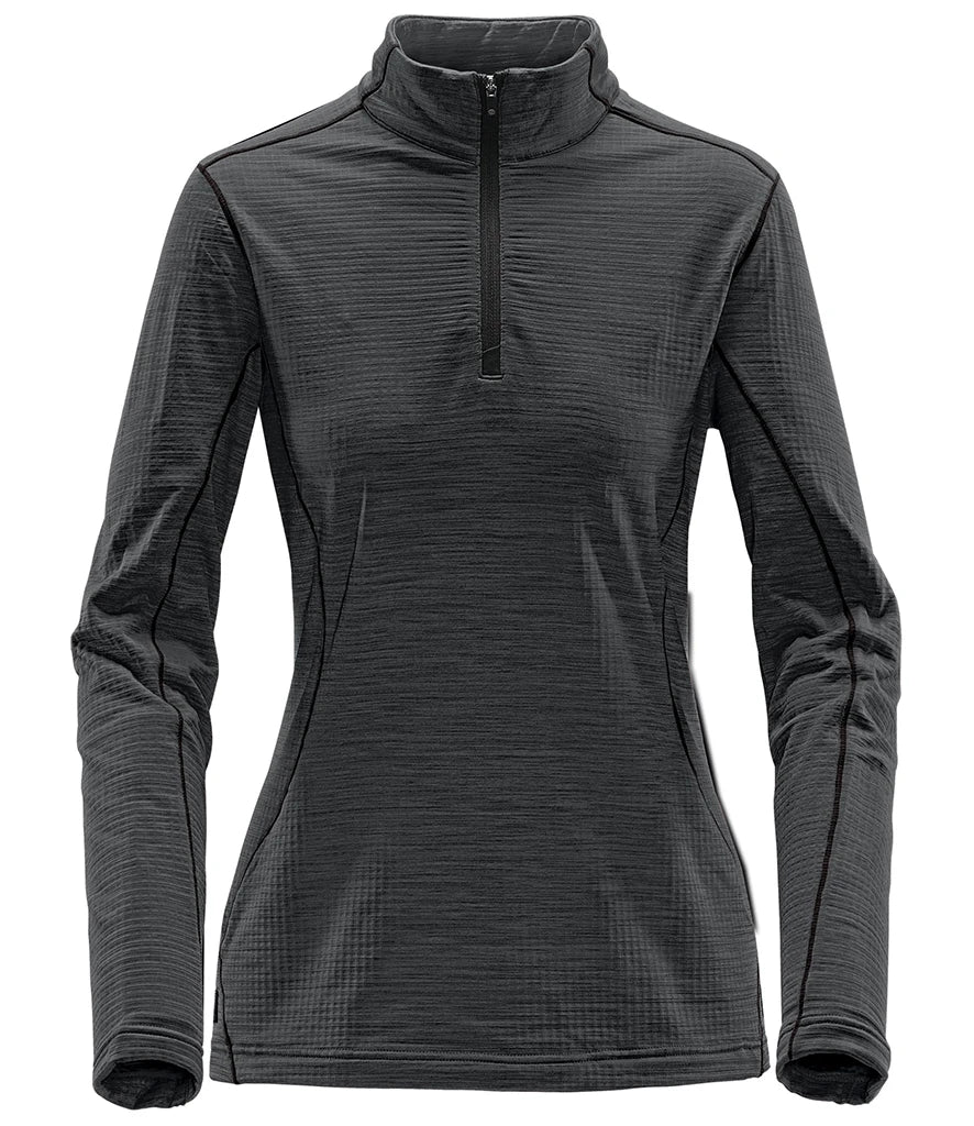 Stormtech Ladies Base Thermal Zip Neck Top — Dolphin