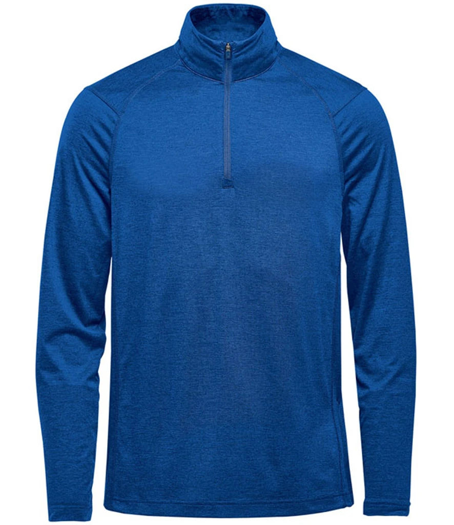 Stormtech Milano 1/4 Zip Pullover — Classic Blue Heather
