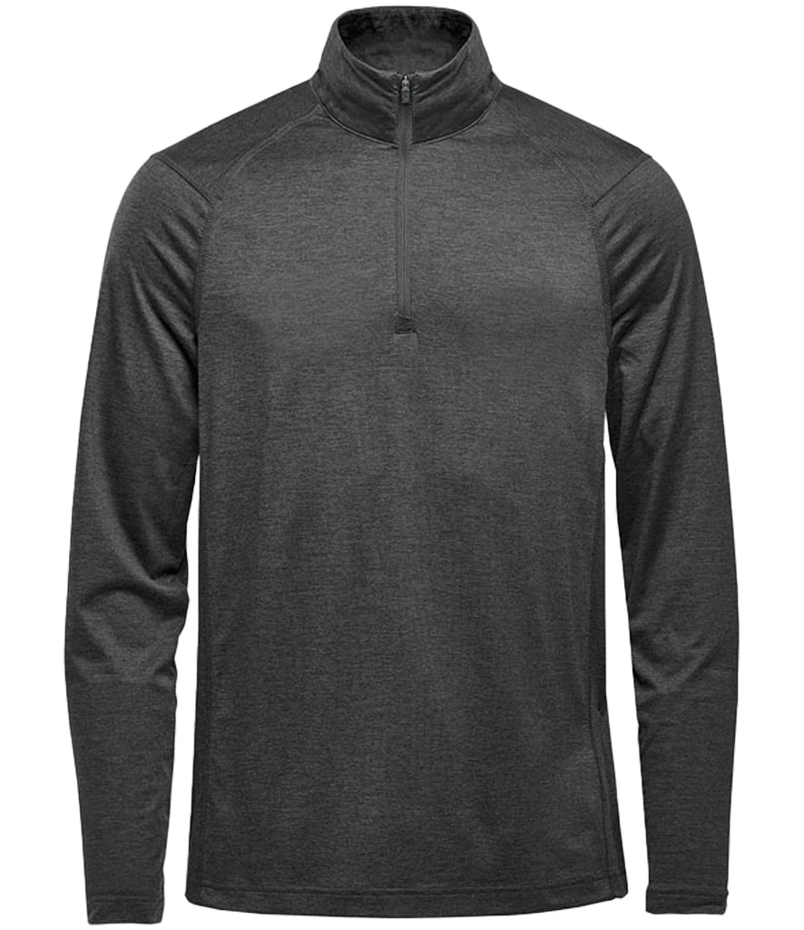 Stormtech Milano 1/4 Zip Pullover — Charcoal Heather