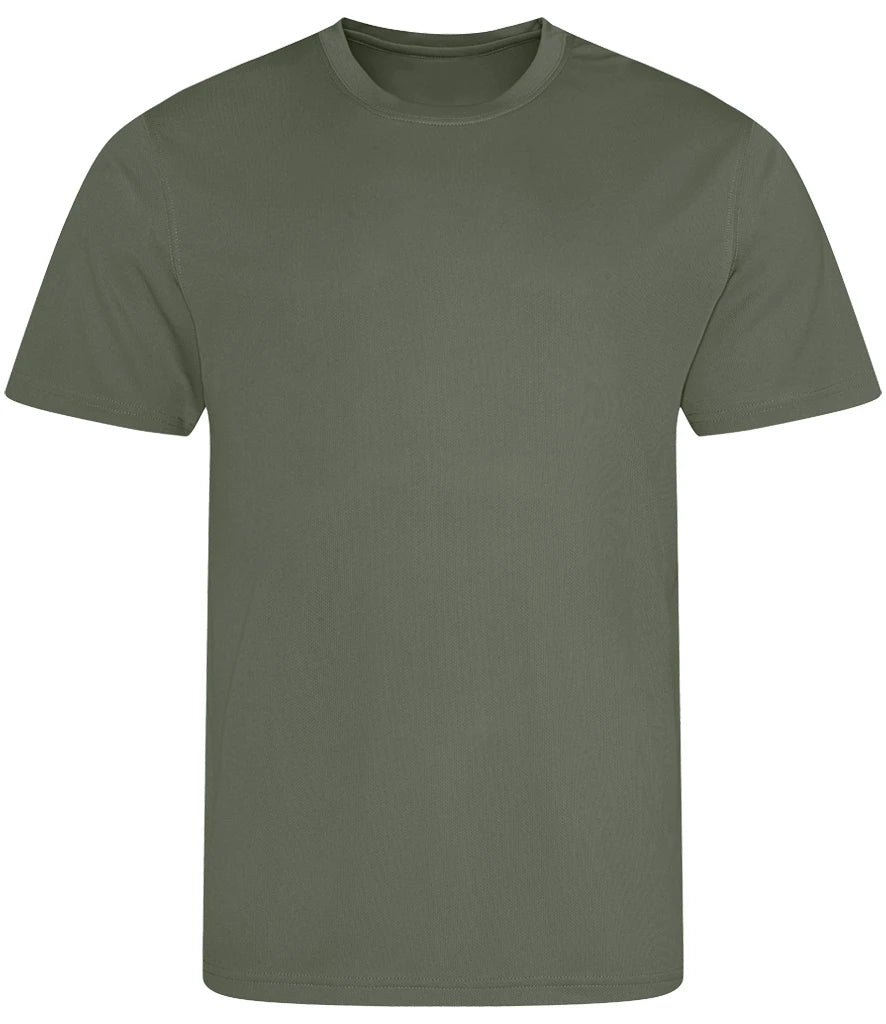 AWDis Kids Cool T-Shirt — Earthy Green