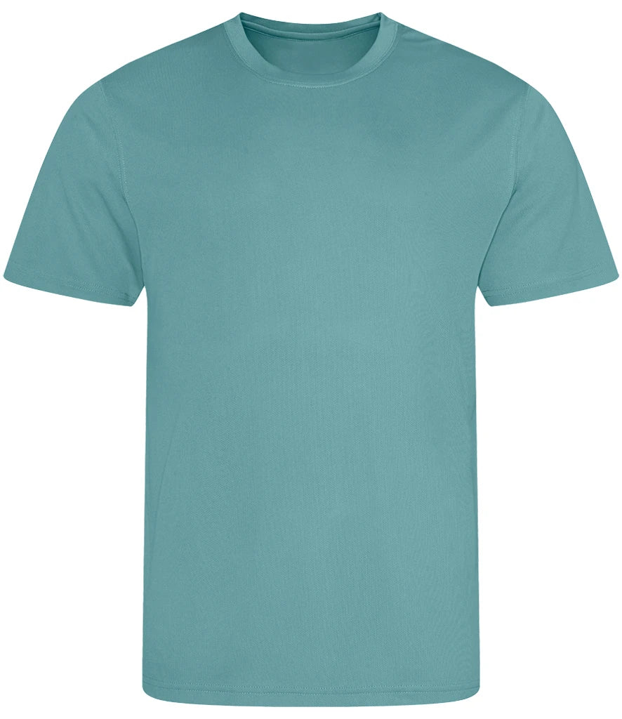AWDis Just Cool Cool Wicking T-Shirt in Seafoam, front view